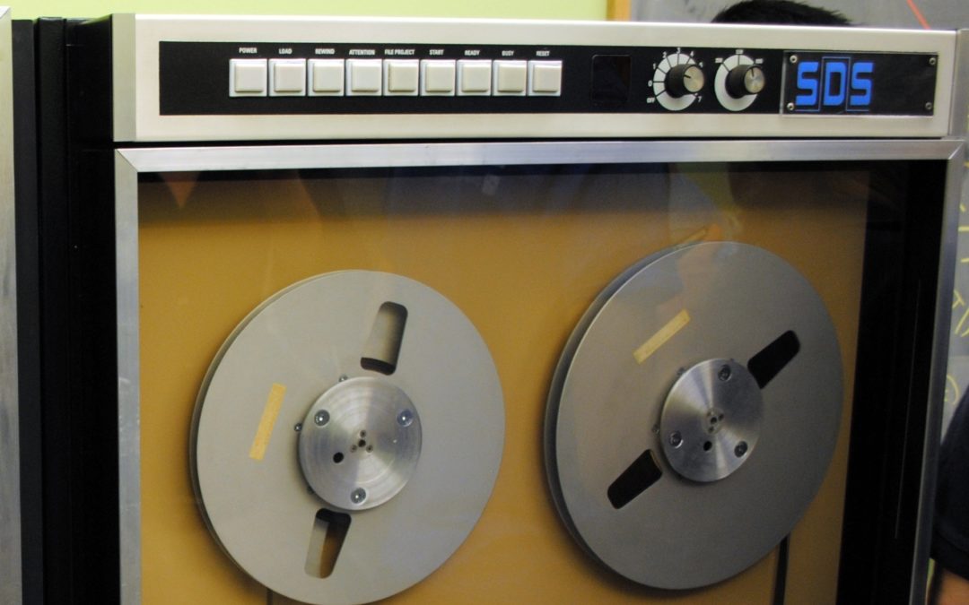 An SDS Sigma 7 mainframe computer